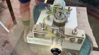 O.S. .15 diesel model engine