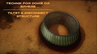 Kreatives Bauen in ARK/Technik/HOW TO BUILD DOME/SPHERE Basics/Disconnect/Transfer Snappoints