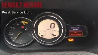 Renault Megane Reset Service Light