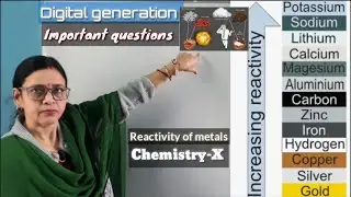 More reactive metals can displace less reactive metals from its oxides| Digital generation