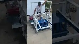 2025 Latest Price Mobile Block Machine Making with diesel engine for concrete wall #building bricks