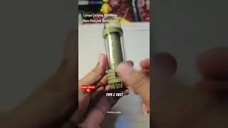 Lampu camping mini sekaligus senter led anti air tahan  #lampucamping #lampuemergency #senterled