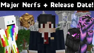 Massive Strength Nerf! End Update Release Date! | Hypixel Skyblock News! (Aiming Removed!) (New Bow)