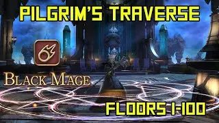 Final Fantasy XIV: Pilgrim's Traverse Solo - Black Mage 1-100 (My first PT clear)