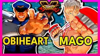 SFV 🥊 Obiheart (M.BISON) VS Mago (LUKE) 🥊 スト5  🥊 SF5 🥊 Street Fighter 5