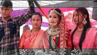 Suraj weds रश्मि_2022_part.3 #garhwali#wedding गांव की बारात Drone shots