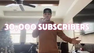 We hit 30,000 subscribers!!