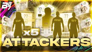 MOMENTS PACKED! 5 X ATTACKER ICON PACKS! | FIFA 21 ULTIMATE TEAM