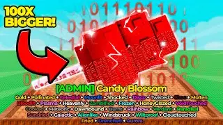 Growing EVERY MUTATION on ADMIN CANDY BLOSSOM in Grow A Garden..