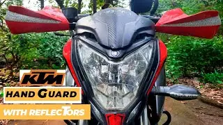 Custom Made KTM  Handguard For My Ns200 !🔥⚡