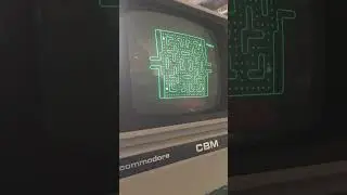 Kirsch Pac Man - CBM/PET Game by Bernhard Kirsch (1982)