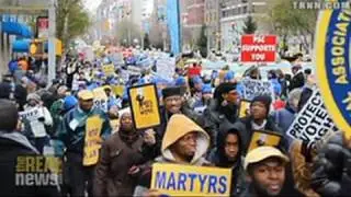 Tens of thousands march for defense of voter rights