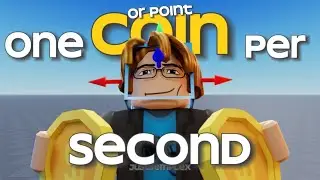 One Coin/ Point per Second | Roblox Studio | 20 SecondsTutorial