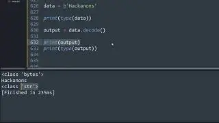 Convert bytes to a string