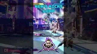 Ken's loop in Street Fighter 6 (beta)  #shorts #FGC #SF6 #SF6_KEN #SilverDono