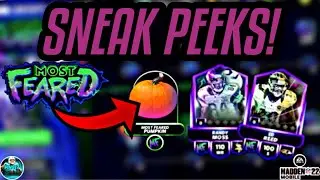 SNEAK PEEKS! MOST FEARED PROMO! 110 OVR GRANDMASTER & MYSTERY ITEMS! Madden Mobile 22