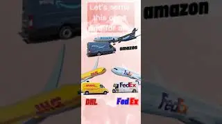 FedEx or amazon or DHL