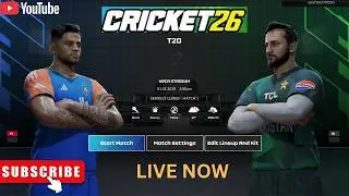 INDIA VS PAKISTAN IN CRICKET26[HARDEST DIFFICULTY] #shorts #cricket