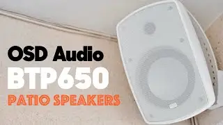 Outdoor Bluetooth Speaker Review - OSD Audio BTP650