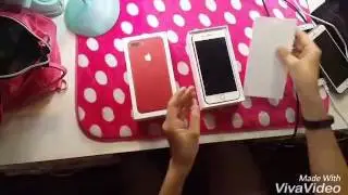 Iphone 7plus red unboxing