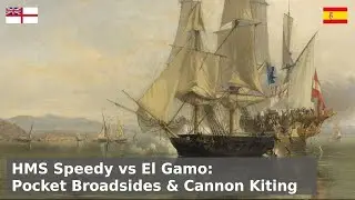 HMS Speedy vs El Gamo - Cochrane's Classic Capturing Caper