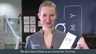 Elena Nikora explicando sobre os pigmentos para micropigmentação AMIEA