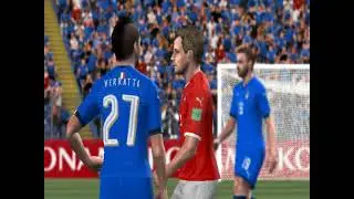 PES 2021 PS2 | Euro 2020 | Italy Vs. Switzerland Gameplay