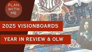 Plan With Me: 2025 One Little Word and Vision Boards