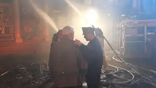 Jolt (2021) - On set behind the scenes footage (apartment explosion aftermath scene)