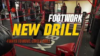 Boxing Footwork Drill: Half Steps, Anchors, Shuffles & Shifts