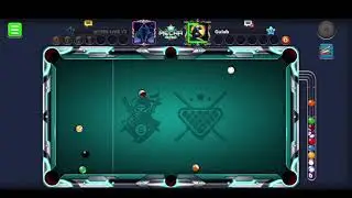 8 ball  pool trickshot on the best account