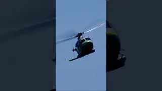 Just now, a search and rescue helicopter over the Haulover Inlet sandbar.