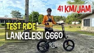TEST RIDE SEPEDA LISTRIK LANKELEISI G660 (MAX. 41 KM/JAM)  |  HD VERSION