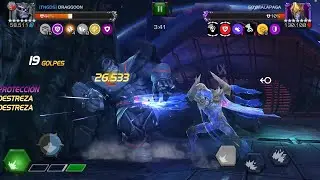 MCOC AWS60/ TNGs Vs LAEPS ( ANOTHER FULL PATH3 + LUMINATRIX node 44) 