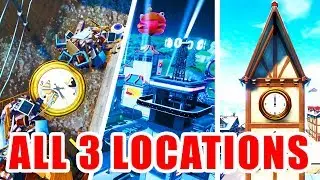 Visit Different Clocks x3 - Locations - Season 9 Week 8 Challenge