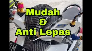 CARA PASANG VISOR BEAT