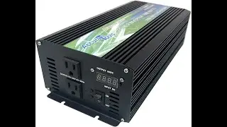Accurate Tools 1500 watt Pure Sine Inverter Review - Pros & Cons - 1500 watt pure sine wave power