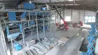 Viridor Rochester Plastics Recycling Facility Timelapse