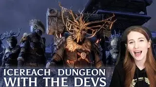 Icereach Tour with the Devs | Harrowstorm Dungeon Preview | Elder Scrolls Online: Greymoor