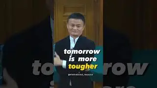 &ldquo;Today is tough&rdquo; #jackma #jackmamotivation #youtubeshorts #trendingshorts #motivationalvideo