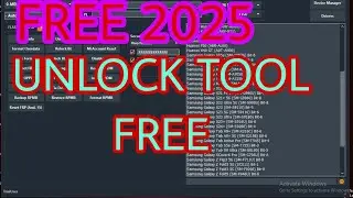 FREE 2025 UNLOCK TOOL / SAMSUNG KG BYPASS / REALME FRP REMOVE ANDROID VERSION 15 / #softwarefixa2z