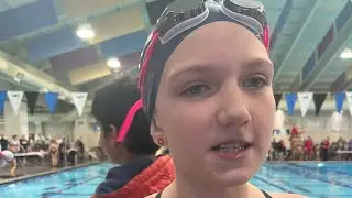 Girls 12 under 50 yrd backstroke