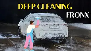 Maruthi suzuki Fronx Deep clean |car full wash|fronx water service l Malayalam |fronx full wash