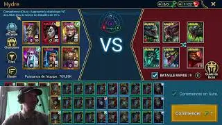 COACHING 2025 #62 TEAM TITUS HYDRE EN AUTO + REVIEW GLOBALE  / RAID SHADOW LEGENDS
