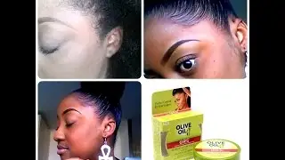 ORS Edge Control Gel on type 4 Natural Hair
