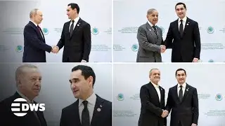 Ashgabat Forum: Putin, Erdogan, Pezeshkian Join Peace And Trust Talks | DWS News | AC1F