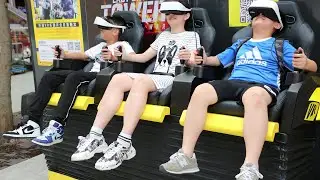 9D VR 3 Seats Cinema For All Ages