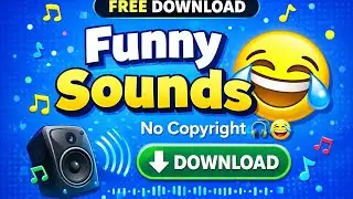 Funny sound video Effects free 👇Part 1(background music download)