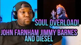Jimmy Barnes, John Farnham & Diesel | In The Midnight Hour Live 1991 | Reaction