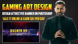 How to Make Money By Design a Professional Banner For Gaming YouTube Channel 2021 | Make Channel Art